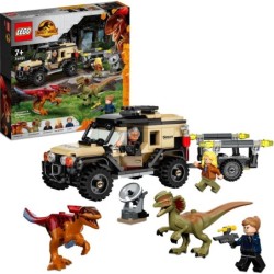 LEGOâ® Jurassic Worldâ ¢ Pyroraptor Dilophosaurus Transport 769