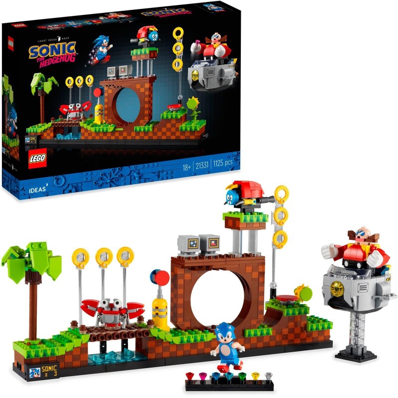 Idee legoâ® Sonic the Hedgehogâ â Green Hill Zone 21331