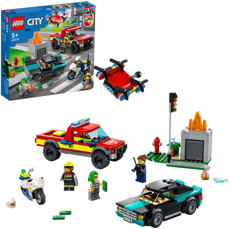 LEGOâ® City Lochezlitung e persecuzione caccia 60319