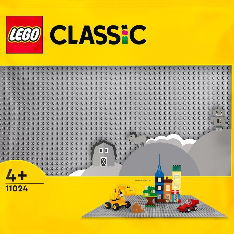 LEGOâ® Classic Grey Building Plate 11024