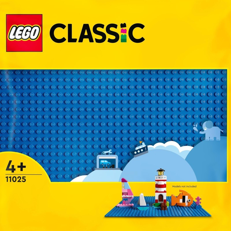 LEGOâ® Classic Blue Building Plate 11025