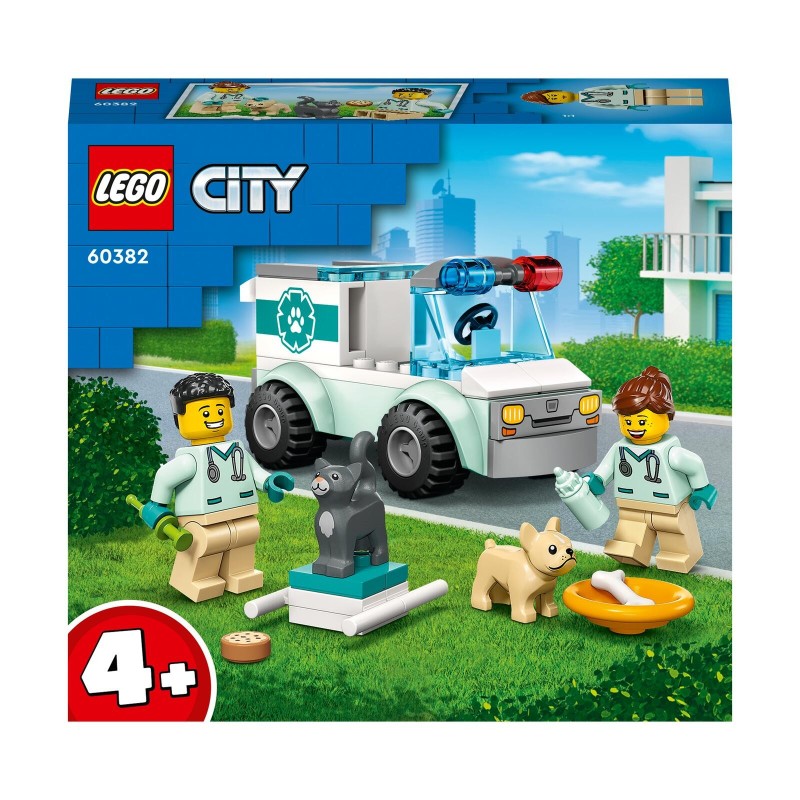 LEGOÂ® City Tierrettungswagen 60382