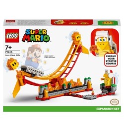 LEGOÂ® Super Mario Lavawelle-FahrgeschÃ¤ft - Erweiterungsset 71416