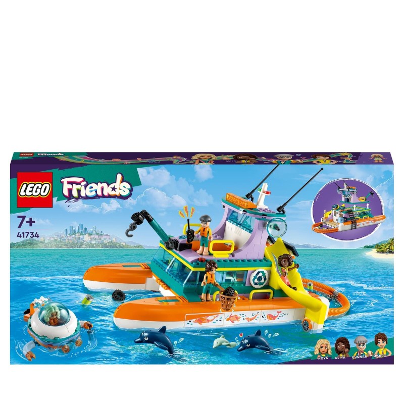 Barca di salvataggio in mare LEGO® Friends 41734