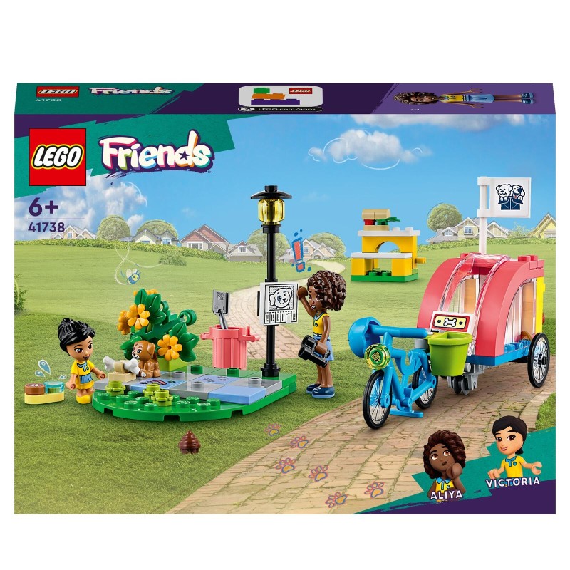 LEGOÂ® Friends Hunderettungsfahrrad 41738