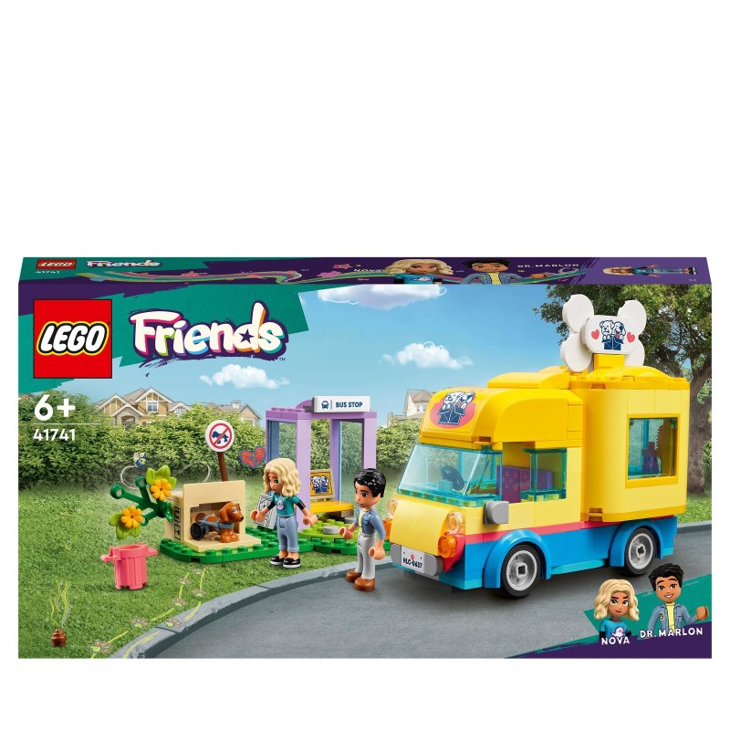 LEGOÂ® Friends Hunderettungswagen 41741