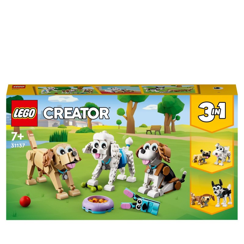 LEGO Creator I simpatici cani 31137