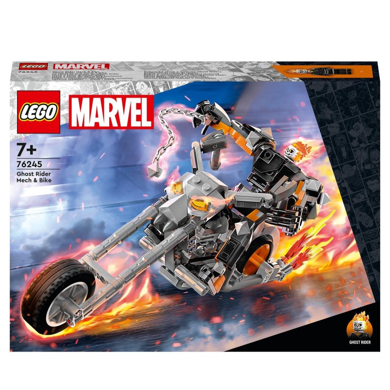 LEGOÂ® Marvel Ghost Rider mit Mech Bike 76245