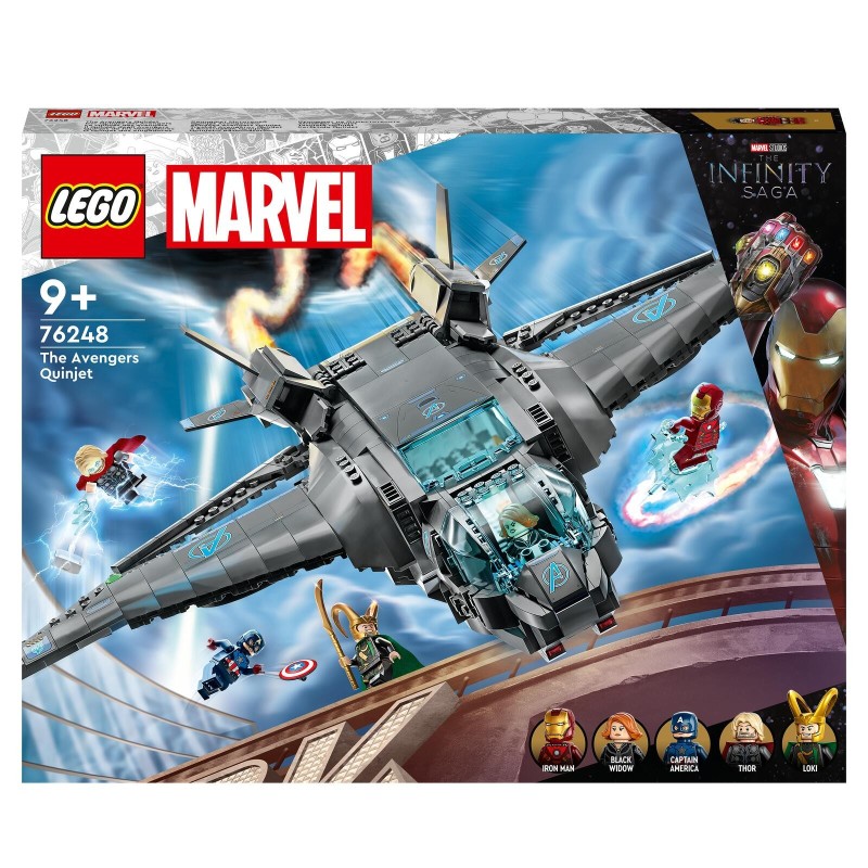 LEGOÂ® Marvel Der Quinjet der Avengers 76248