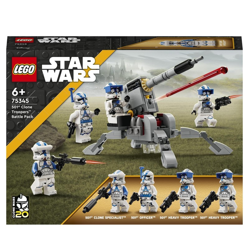 LEGOÂ® Star Wars 501st Clone Troopersâ¢ Battle Pack 75345