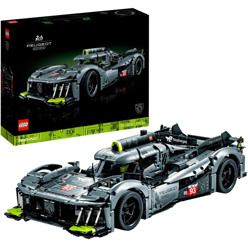 LEGOÂ® Technic PEUGEOT 9X8 24H Le Mans Hybrid Hypercar 42156