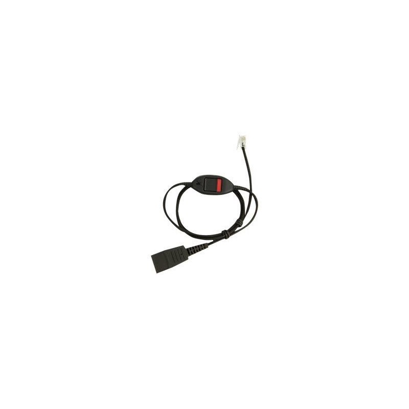 QD Cord for RJ10 Spiral