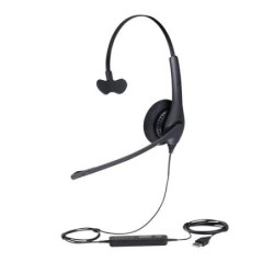 Jabra Biz 1500 Mono USB Auricolare Cablato A Padiglione Ufficio Nero