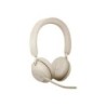 Jabra Evolve2 65 UC Auricolare stereo On-Ear beige Bluetooth wirele