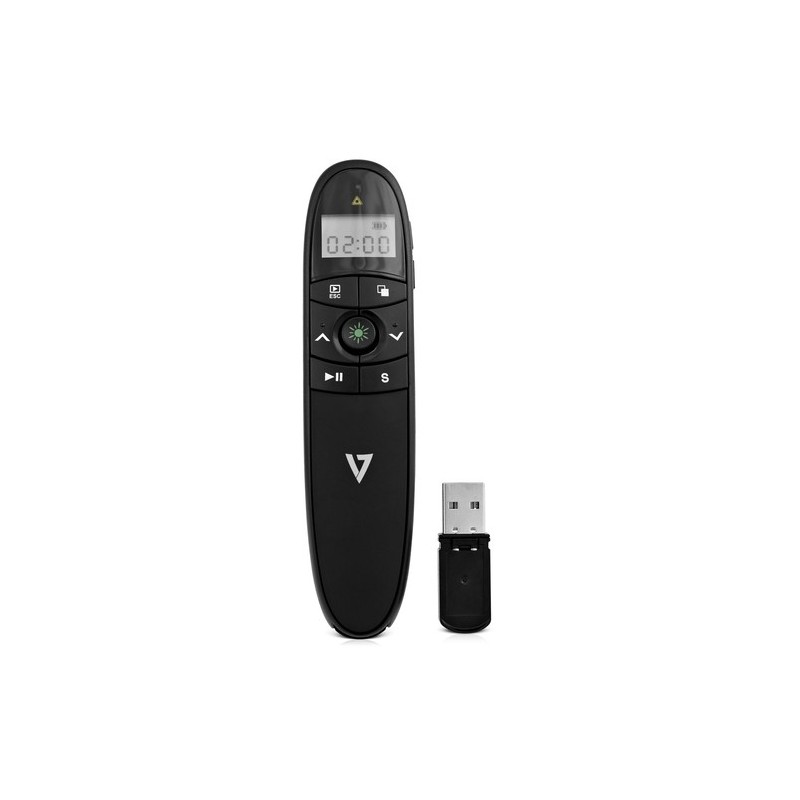 V7 Puntatore laser wireless verde