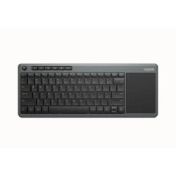 Rapoo K2600 tastiera RF Wireless QWERTZ Tedesco Nero Grigio