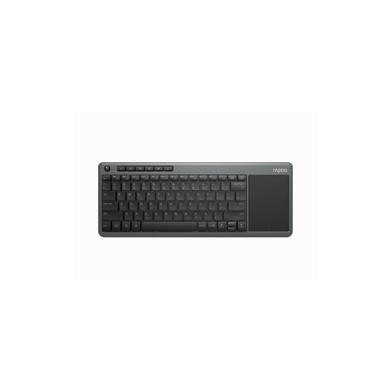 Rapoo K2600 tastiera RF Wireless QWERTZ Tedesco Nero Grigio