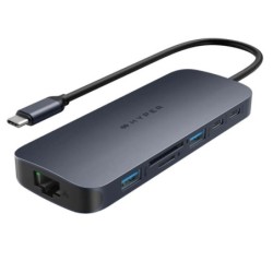 Hub Hyper Drive EcoSmart™ Gen2 Dual HDMI USB-C® 11-in-1 con pass-