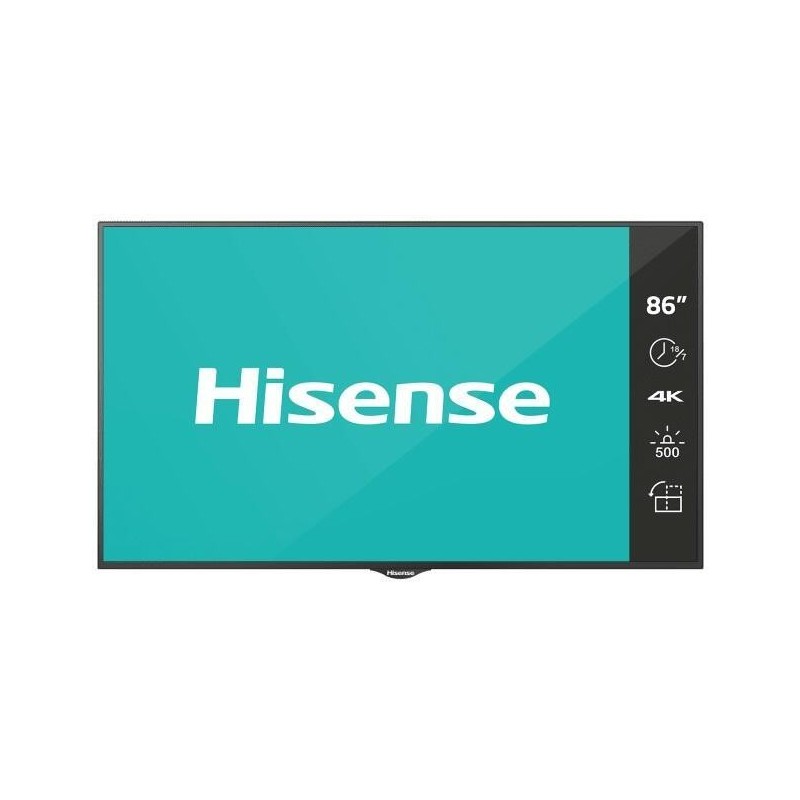 Hisense 86B4E30T Digital Signage Display 2184 cm 86 4K UHD 500CD