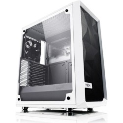 Fractal Design Meshify C - TG Midi Tower Trasparente Bianco Case Me