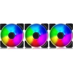 Design frattale Prisma AL-14 PWM 3-Pack-140 mm Gehäuselüter RGB