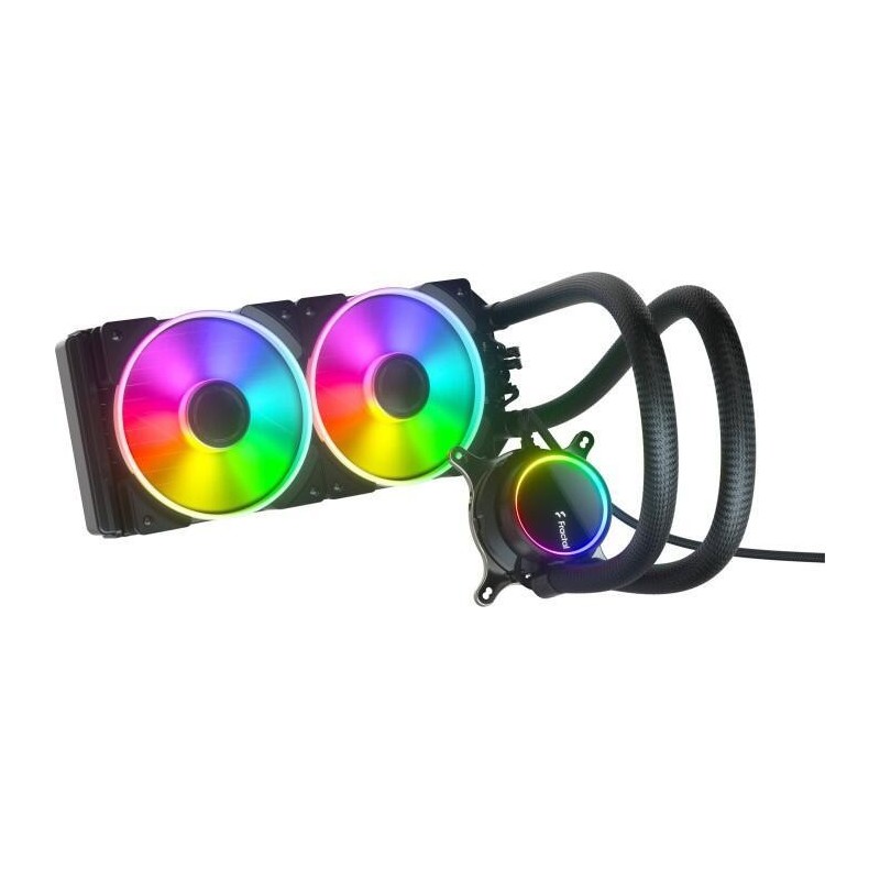 Design frattale Celsius+ S24 PRISMA-240 mm Cup di acqua CPU RGB FD