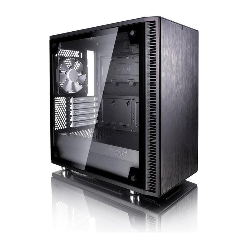 Fractal Design Define Mini C TG Mini Tower Nero Define Mini C Temper