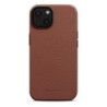 Custodia in pelle Woolnut per iPhone 14 cognac