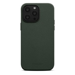 Custodia in pelle Woolnut per iPhone 14 Pro Max verde