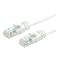 Valore - Cavo patch - RJ -45 M a RJ -45 M - 50 cm - UTP Cat 6 Whi