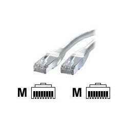 ITB 5m RJ45 - RJ45 Cat6 cavo di rete Grigio Cat6 U/UTP UTP CAVO