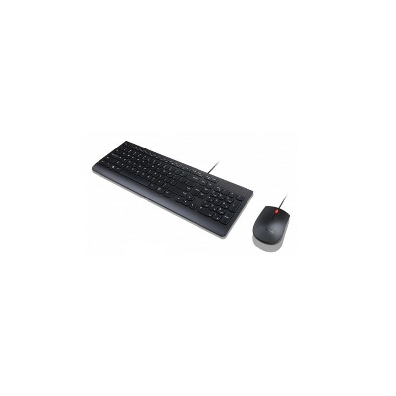 Lenovo Essential tastiera Mouse incluso USB Italiano Nero