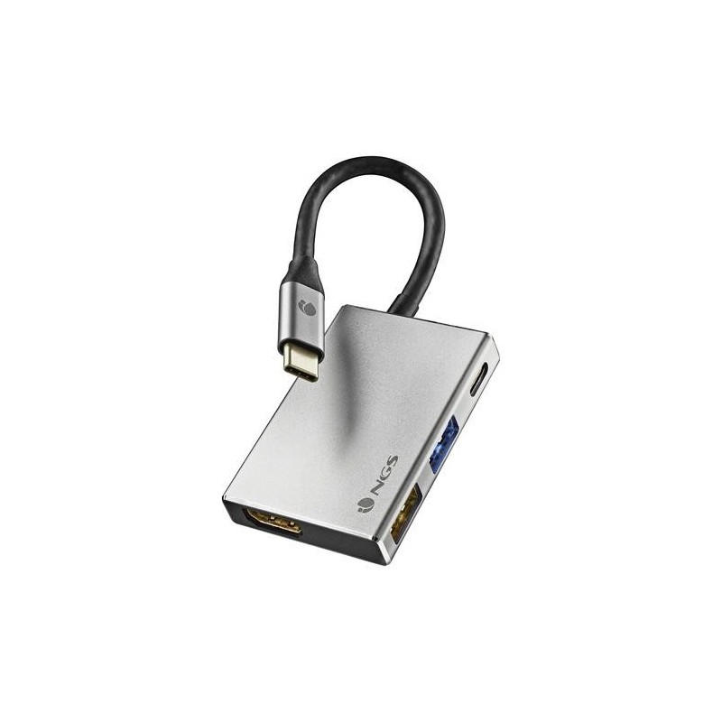 NGS WONDER DOCK 4 USB 20 Type-C 5120 Mbit/s Argento