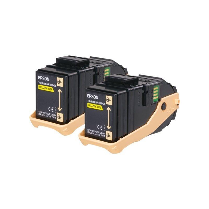 TONER DOUBLE PACK YELLOW 7.5KX