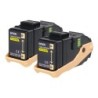 TONER DOUBLE PACK YELLOW 7.5KX