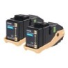 TONER DOUBLE PACK CYAN 75KX2