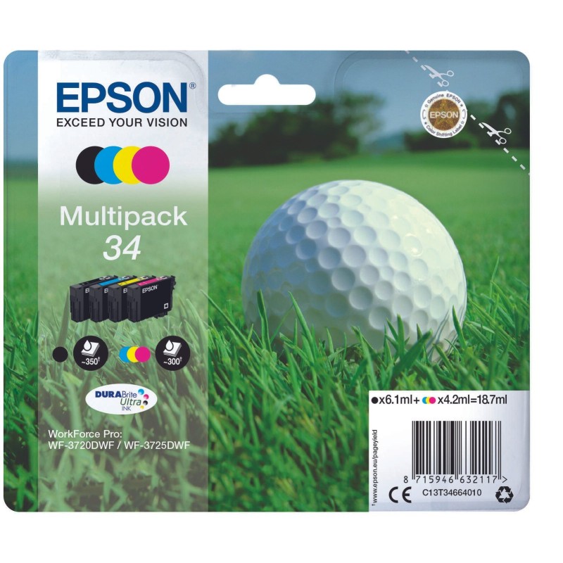 MULTIPACK PALLINA GOLF 34KCMY NO BL