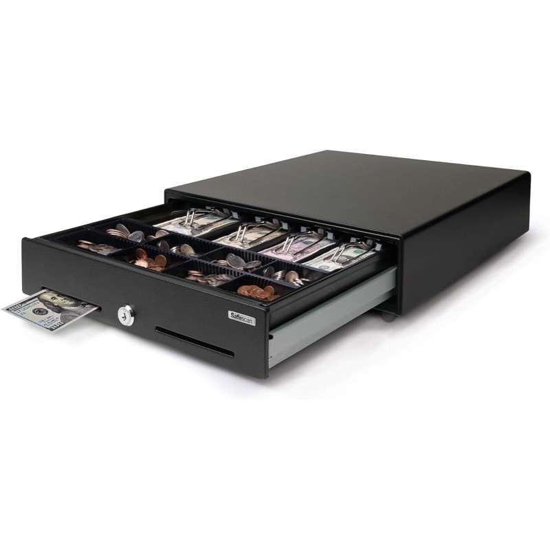 Safescan SD-3540 Cash Drawer Plastik St&Atilde;&yen;l Sort