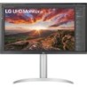 ECRAN LG 27 BLANC 27UP85NP-W.AEU IPS 16:9 UHD 4K 5MS 3840 2160 400CD/