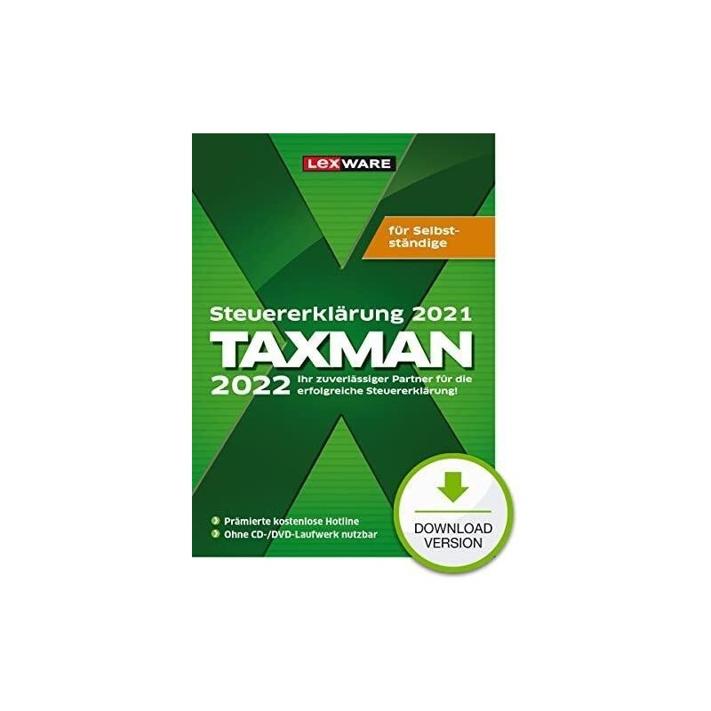 Lexware Taxman 2022 per il download ESD auto -fatto