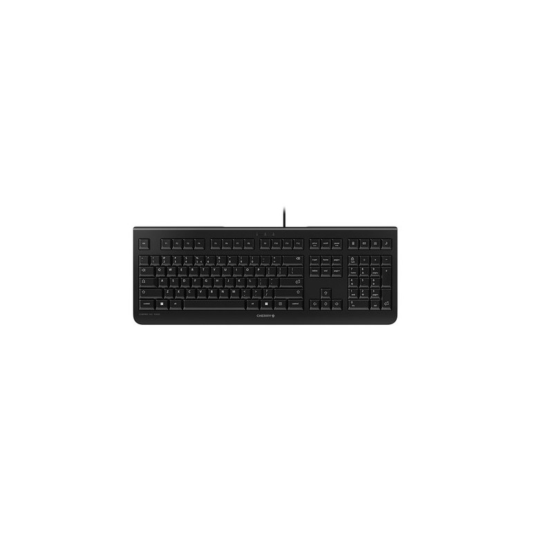 CHERRY KC 1000 tastiera USB QWERTY Inglese US Nero