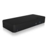 ICY BOX IB-DK2254AC Cablato USB 32 Gen 2 31 Gen 2 Type-C Nero