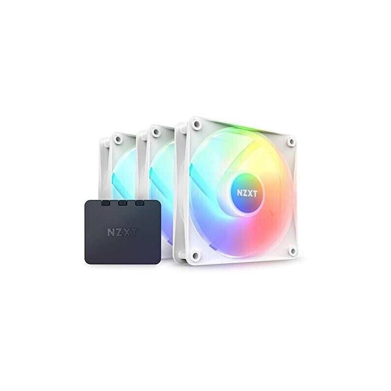 NZXT F120 Triple RGB Fan 120 Wht