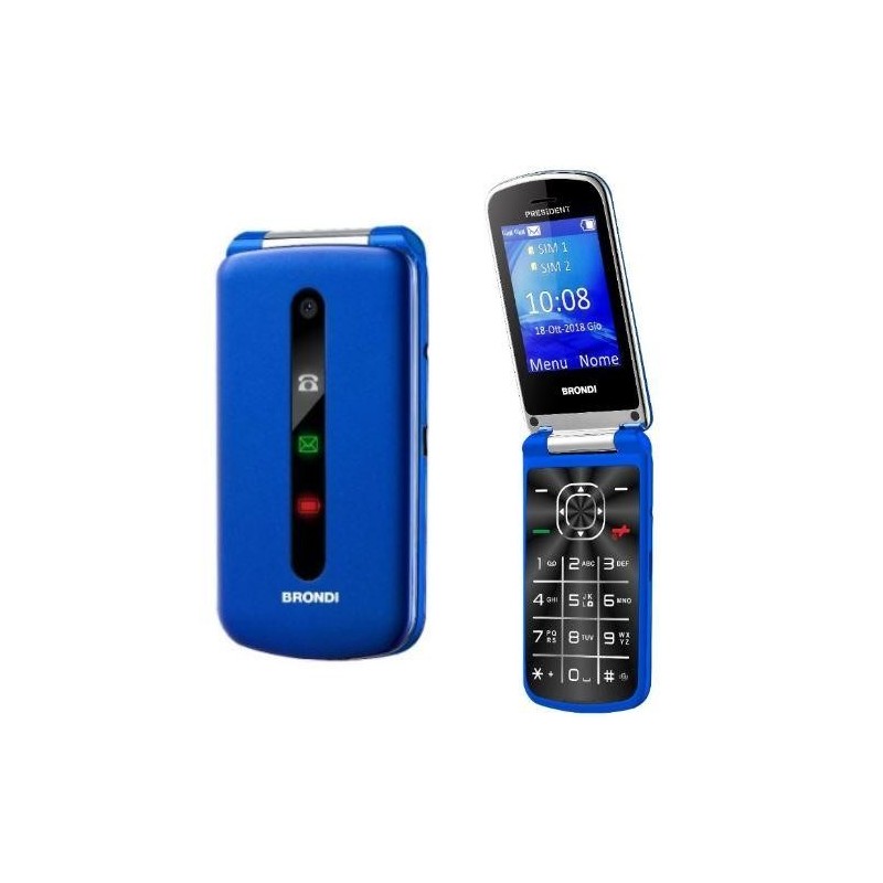 CELLULARE PRESIDENT DUAL SIM BLU