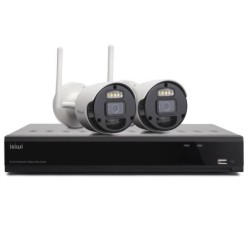 KIT SISTEMA DI SORVEGLIANZA NVR 8 CANALI + 2 TELECAMERE (ISW-K1N8BF2M