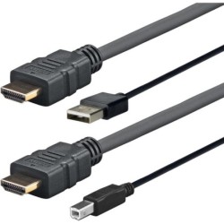 Pro HDMI with USB 2.0 A/B 5M