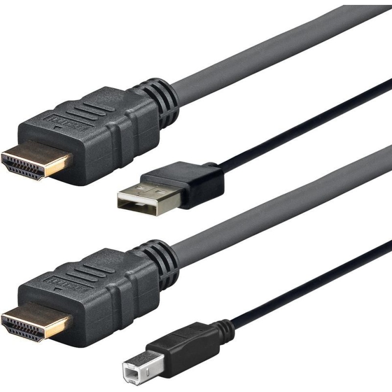 Pro HDMI with USB 2.0 A/B 5M