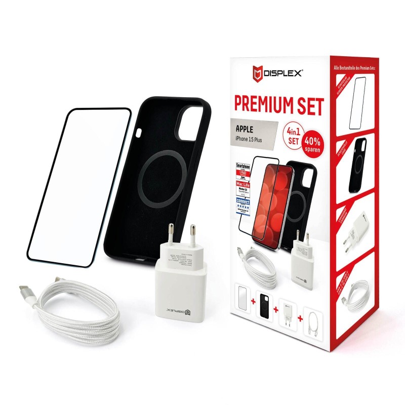 DISPLEX Premium-Starterset Apple iPhone 15 Plus