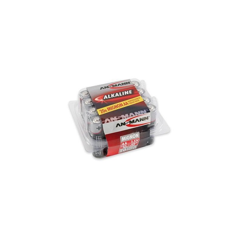 Batterie AA ANSMANN Red 20er 20x Mignon, LR6/1.5V/20er Box