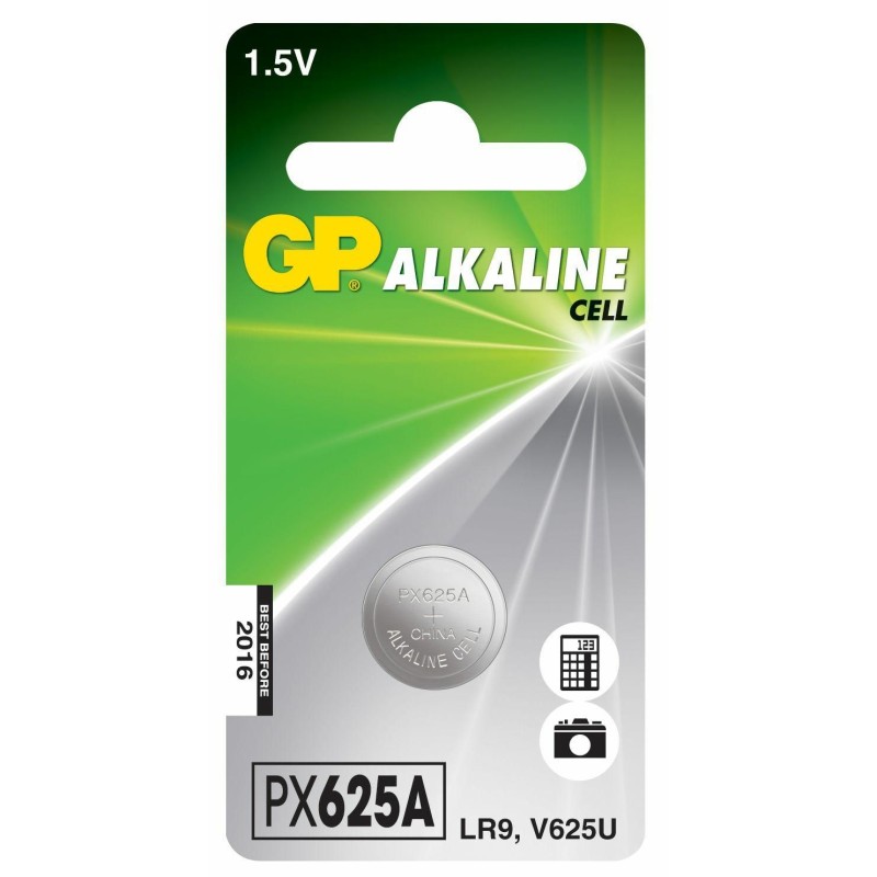 GP Alkaline Knopfzelle 625A 1,5V 1er Blister